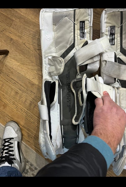 Used  Bauer Supreme M5 Pro Goalie Leg Pads