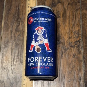 New England Patriots Cisco Brewers Forever New England Gameday IPA Edition Can