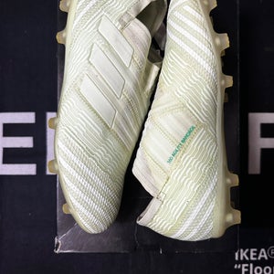 Adidas Nemeziz 17+ FG 360 Agility Bandage | Aero Green | Size 5.5 Mens