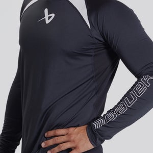 New Bauer Hockey Performance Compression Long Sleeve Shirt  Senior Large