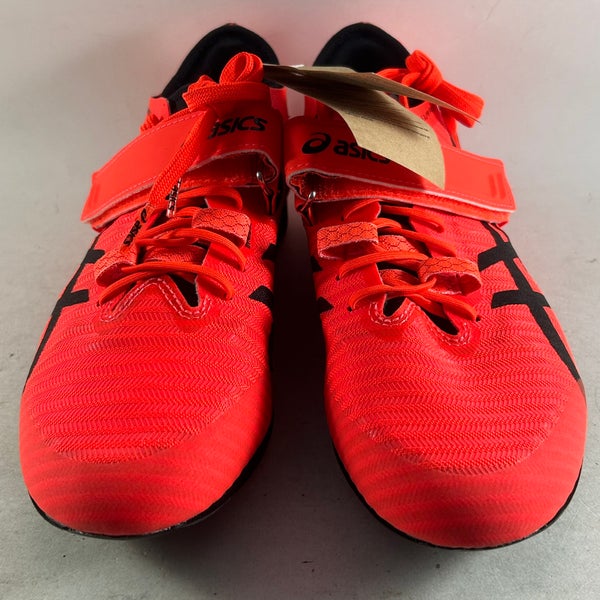 ASICS Triple Jump Pro 3 Mens Track And Field Shoes Cleats Sunrise Red Size 9.5