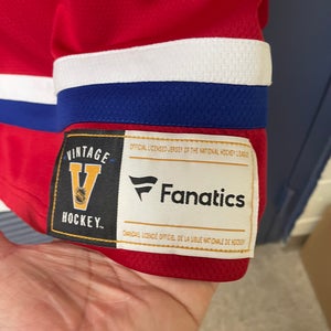 Maurice Richard fanatics vintage player jersey