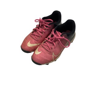 Used Nike DIAMOND SOFTBALL BB/SB Cleats Pink Junior 04.5 11347-S000241474