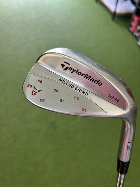 Taylormade Milled Grind Custom Stamp 55 Sand Wedge