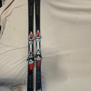 Unisex All Mountain 183 cm K2 Enemy Skis With Bindings (Used)