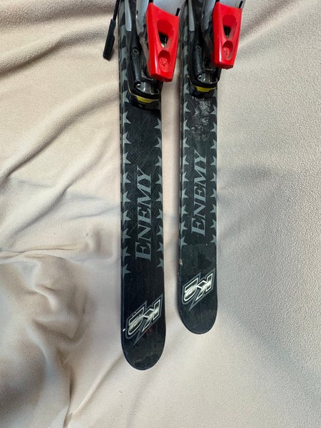 Unisex All Mountain 183 cm K2 Enemy Skis With Bindings (Used