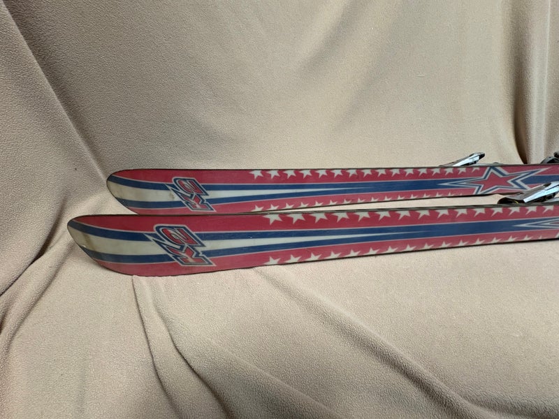 Unisex All Mountain 183 cm K2 Enemy Skis With Bindings (Used