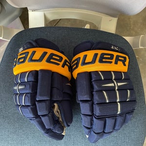 NHL Buffalo Sabres Bauer 4 Roll 14" Pro Stock (Used)