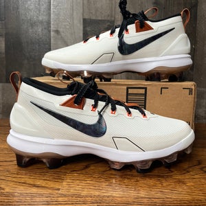 Nike Force Trout 9 Elite MCS Baseball Cleats Summit White Men’s 10 FZ8643-100
