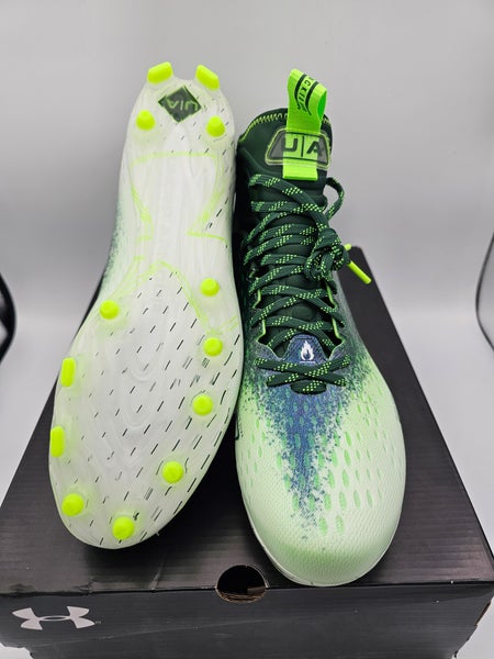 Under Armour Cleats Spotlight Lux MC 2.0 Green 3025082-300 MEN SIZE 12