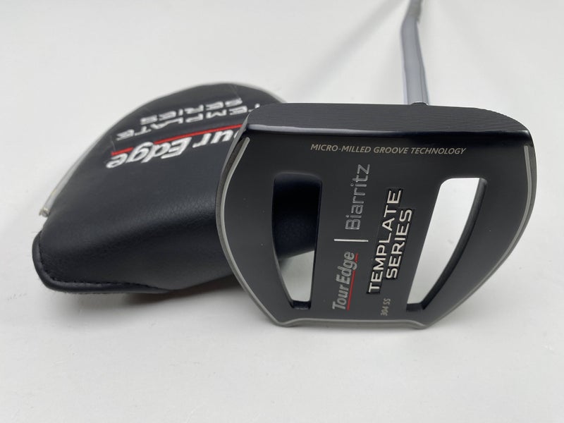 Tour Edge Template Biarritz Black Putter 35" Men's RH W/Head Cover
