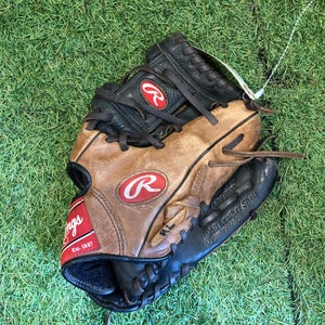 Brown Rawlings Premium Series Right Hand Throw Infield Baseball Glove 11.25" (Used)