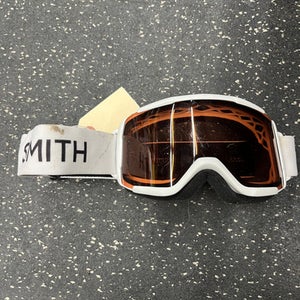 Used Smith Snow Goggles Adult White 11162-S000423881