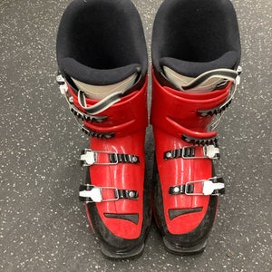 Used Rossignol COMP J Boys DH Ski Boot Red 255 MP - M07.5 - W08.5 11162-S000420650