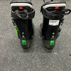 Used Lange SX120 Mens DH Ski Boot Black And Green 275 MP - M09.5 - W10.5 11162-S000421503