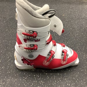 Used Rossignol FUN GIRL Girls DH Ski Boot White 265 MP - M08.5 - W09.5 11162-S000421217