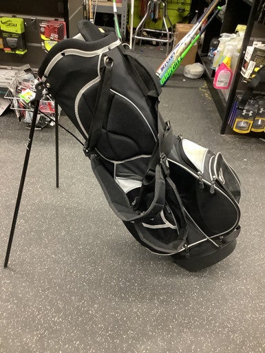 Used Walter Hagen Mens Stand Bag Black 11162-s000423464