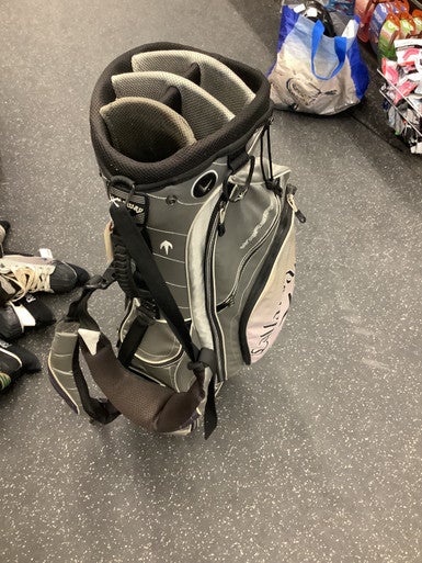 Used Callaway Warbird Mens Stand Bag Grey 11162-c000423109
