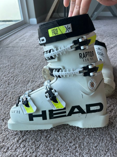 HEAD Raptor RS Ski Boots Stiff Flex 120 23.5 (Used) Free Shipping Racing