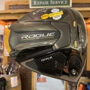 Used Callaway Rogue ST MAX 10.5° Driver TENSE AV 65 Stiff Flex Graphite MRH