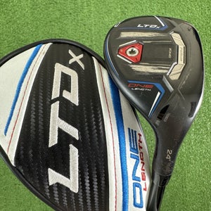 Cobra LTDx 24 5 Hybrid One Length Utility Club Graphite Design Tour AD 7S Stiff