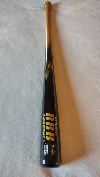 NEW Bamboo Wood Baseball Bat 34" (-3) 31oz BBCOR Certified Pinnacle Sports BBB Quadcore Technology