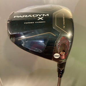 NEW Men's Callaway Paradym X Right Handed Driver | Senior Flex | Aldila Ascent Graphite Shaft