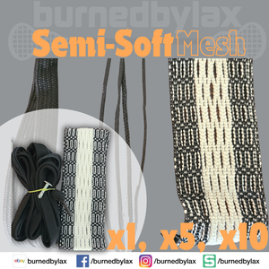 5 PACK New Semi-Soft Lacrosse Mesh Kit-FREE SHIPPING-NO TRADES NO OFFERS