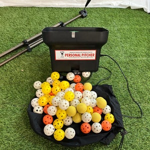 SPC Personal Pitcher Pro Fastball/Curveball Pitching Machine (Used)