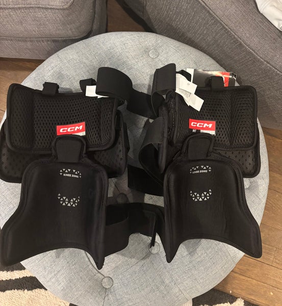 CCM XF Intermediate goalie knee pads