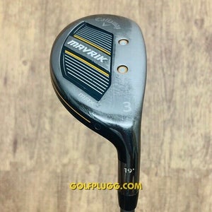 3 Hybrid- Callaway Mavrik Max, Regular Flex