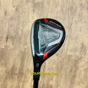 Left-Handed 3 Hybrid- Taylormade Stealth, Stiff Flex Ventus