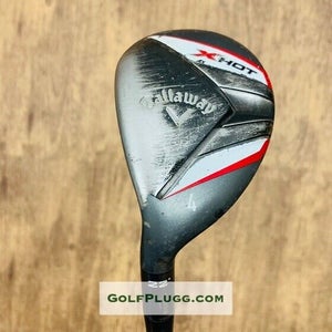 Left-Handed- 4 Hybrid- Callaway X Hot, Stiff Flex