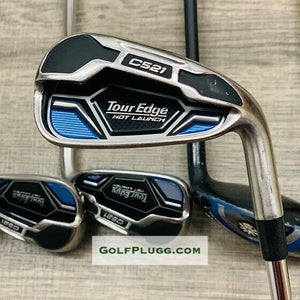 Tour Edge C521 Hybrid-Iron Set 4H-PW, Stiff Flex
