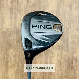 Left-Handed 3 Wood- Ping G400, Regular Flex