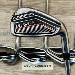 Cobra King F7 Iron Set 5-GW, Stiff Flex