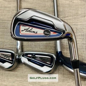 Adams Blue Hybrid/Iron Set 3H-PW, Regular Flex