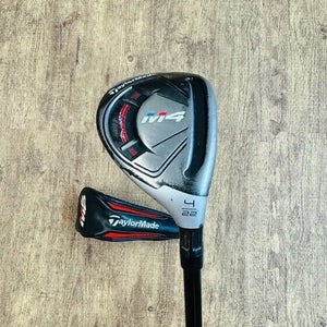 4 Hybrid- Taylormade M4 w/ Headcover, Regular Flex