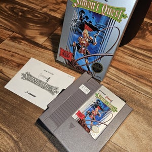 Castlevania II Simons Quest Nintendo NES 1987 CIB Tested Video Game Konami