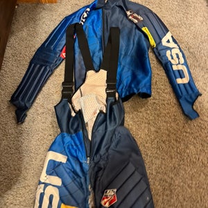 Spyder Us Ski Team Ski Suit (Padded Two-piece SL Suit)