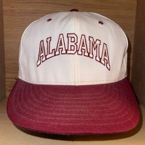 VINTAGE Alabama Crimson Tide Fitter Hat Men's Size 7 1/2 Pro Line Made in USA