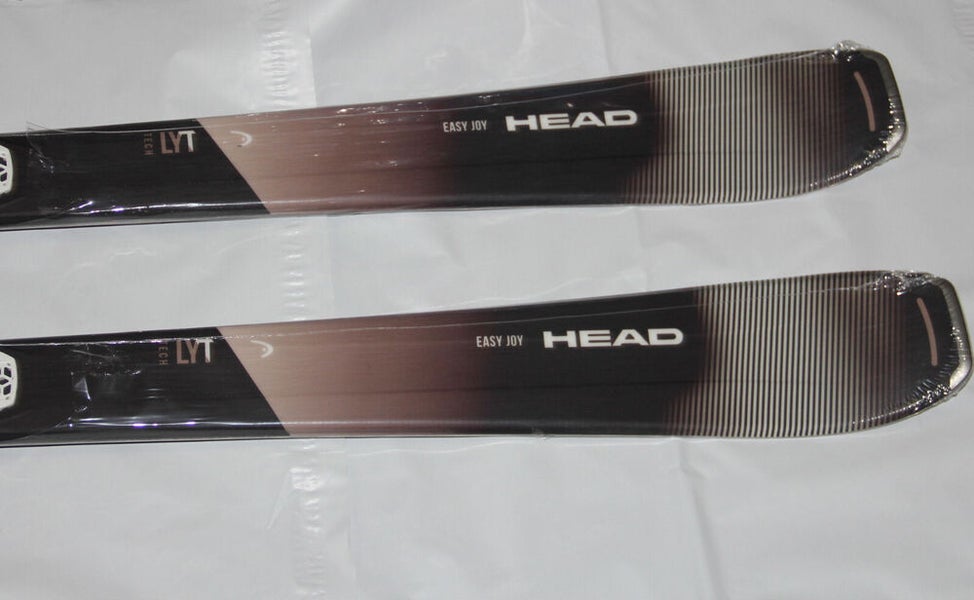 NEW HEAD easy Joy Women's Skis 158cm + tyrolia 9.0  Bindings size adjustablewh
