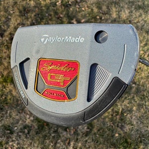 Taylormade Spider GT Rollback Silver 35" Putter Single Bend OEM SuperStroke Grip