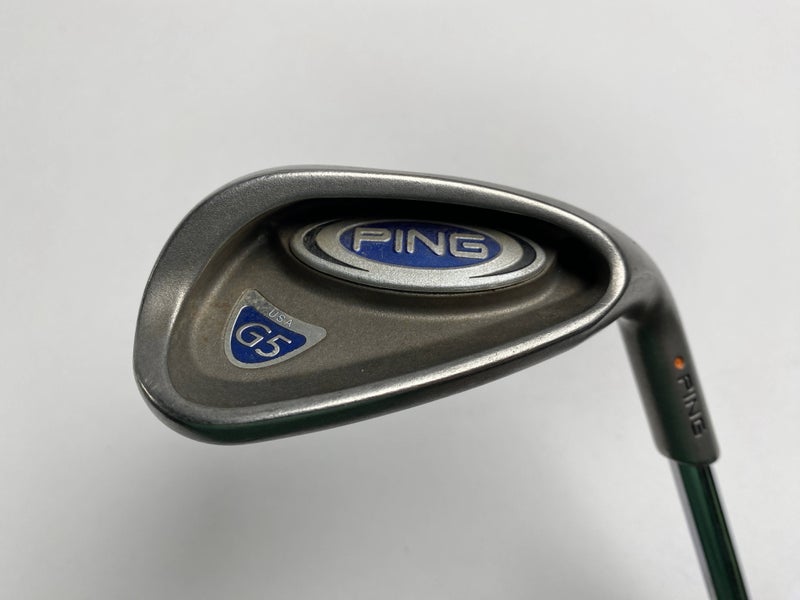 Ping G5 Sand Wedge Orange Dot 2* Flat Wedge Steel Mens RH