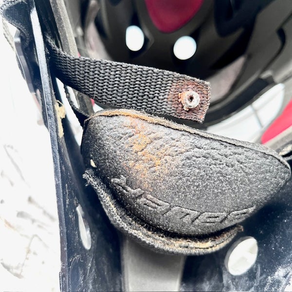 Bauer NME 7 - Used Pro Stock Goalie Helmet (Black)