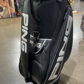 Used Ping Staff Bag Mens Stand Bag Black 11605-s000185525