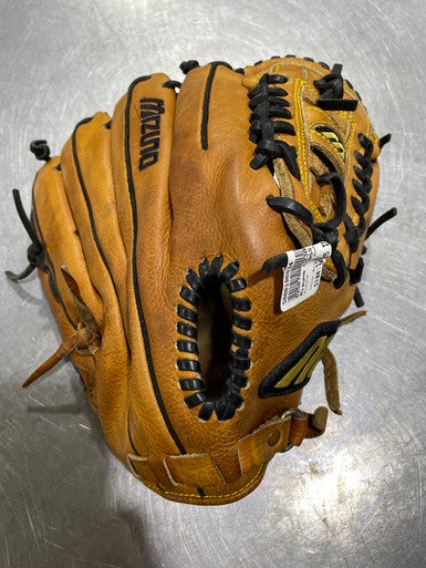 Used Mizuno Classic Mcl 1003 Bb Sb Glove Rh Throw Brown 12 1 4" 11605-s000190934