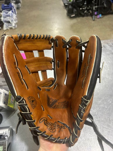 Used Rawlings The Vise Vsb135 Bb Sb Glove Rh Throw Brown 13 1 2" 11605-s000193593
