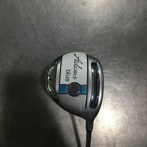 Used Adams Blue 3 Wood Ladies Flex Graphite Shaft Fairway Woods 11605-s000170756