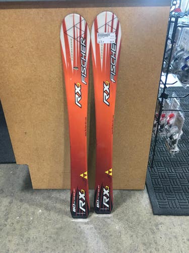 Used Fischer Rxj 80 Cm Boys' Downhill Skis 11605-s000167254